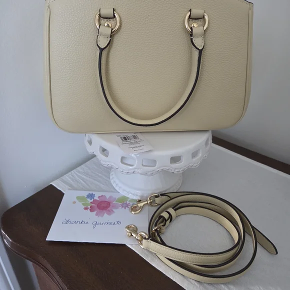 Coach Small Savannah Carryall NWT Color: Moonlight - Picture 2 of 7